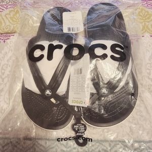 Crocbrand Flip Sandal in Size 8